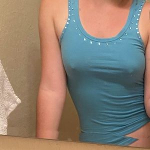 Vintage VS Blue Tank
